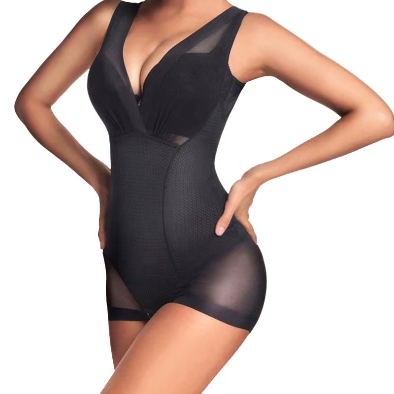 Bodysuit Shapewear Women Full Body Shaper Tummy Control Hip Butt Lifter Corset Reductive Slimming Waist Trainer Underwear