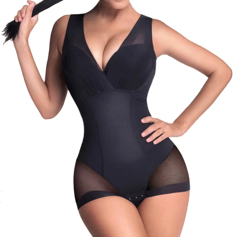 Bodysuit Shapewear Women Full Body Shaper Tummy Control Hip Butt Lifter Corset Reductive Slimming Waist Trainer Underwear