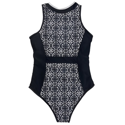 New Vintage One Piece Swimsuit Retro Zipper Swimwear Sexy Bathing Suits Women Hot plus Size XL Bodysuit Monokini Beachwear